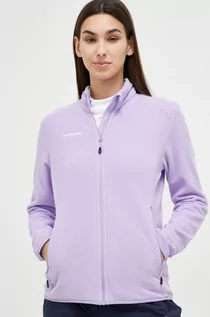 Bluzy damskie - Mammut bluza sportowa Innominata Light kolor fioletowy gładka - grafika 1