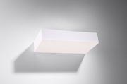 Lampy ścienne - Sollux Lighting Kinkiet ceramiczny TAUGAN CAFÉ AU LAIT - miniaturka - grafika 1