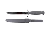 Noże - Nóż taktyczny wojskowy Glock FM 81 szary - miniaturka - grafika 1