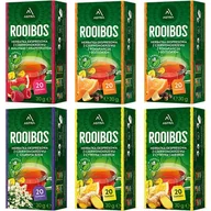 Herbata - Astra Zestaw Rooibos 6 x 20 torebek herbata ekspresowa (6 x EX20) 4 rodzaje - miniaturka - grafika 1