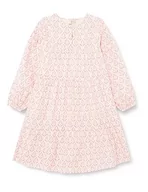 Sukienki - IZIA Dziewczęca letnia sukienka, różowy neonowy, 128 cm - miniaturka - grafika 1