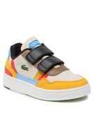 Buty dla chłopców - Lacoste Sneakersy T-Clip 222 3 Suc Off 7-44SUC0006HT3 Beżowy - miniaturka - grafika 1