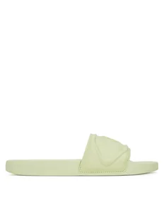 Calvin Klein Jeans Klapki Slide Pu Hf Mg YW0YW01879 Zielony - Klapki i japonki damskie - miniaturka - grafika 1