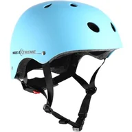 Kaski rowerowe - Nils EXTREME MTV12 NIEBIESKI MATOWY ROZM. S (53-55 cm) KASK EXTREME - miniaturka - grafika 1
