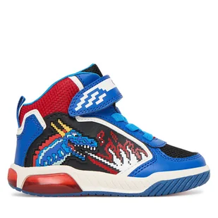 Sneakersy Geox J Inek J569CA 05411 C0833 M Niebieski - Buty dla chłopców - miniaturka - grafika 1
