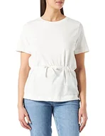 Koszulki i topy damskie - edc by ESPRIT T-shirt damski, 110/Off White, L - miniaturka - grafika 1