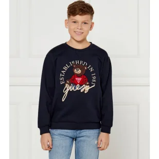 Guess Bluza Oversize fit - Bluzy dla chłopców - miniaturka - grafika 1