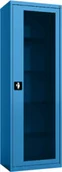 Meble i wyposażenie gabinetów medycznych - MD/1s.5005 szafa lekarska 1-skrzydłowa 1-komorowa niebieska - miniaturka - grafika 1
