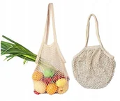 Torby szkolne - Torebka pleciona, eco siatka - miniaturka - grafika 1