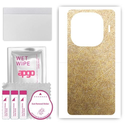 folia naklejka skórka strukturalna na TYŁ do Vivo iQOO 12 - Tkanina Włókno - apgo SKINS