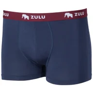 Majtki męskie - Męskie bokserki Zulu Bambus 210 Rozmiar: XL / Kolor: niebieski/czerwony - miniaturka - grafika 1
