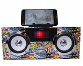 Głośniki przenośne - GŁOŚNIK BLUETOOTH BUMBOX MOCNY BOOM-BOX HIT - miniaturka - grafika 1