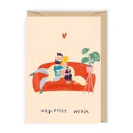 Kartki okolicznościowe i zaproszenia - Karnet Najlepszy wybór - miniaturka - grafika 1