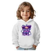 Bluzy dla dziewczynek - BLUZA DZIECIĘCA Z KAPTUREM 67 SIX SEVEN VIRAL 104 DLA DZIECKA PREZENT - miniaturka - grafika 1