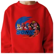 Bluzy dla dziewczynek - BLUZA DZIECIĘCA SONIC 3 134-140 DLA DZIEWCZYNKI CHŁOPCA - miniaturka - grafika 1