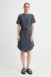 G-Star sukienka kolor szary mini prosta D26157-D573 - Sukienki - miniaturka - grafika 1