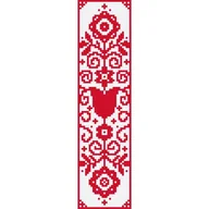 Pasmanteria - Haft krzyżykowy - Zestaw do haftu - Zakładka etniczna - miniaturka - grafika 1