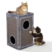 Drapaki dla kotów - AniOne kanciasta wieża do drapania - miniaturka - grafika 1