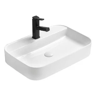 Mexen Sofia umywalka nablatowa 60 x 40 cm, biała - 22156000 - Umywalki - miniaturka - grafika 1