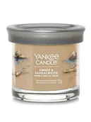 Świece - Yankee Candle Świeca zapachowa "Amber & Sandalwood" - 122 g - miniaturka - grafika 1