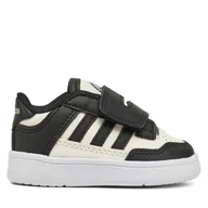 Buty dla chłopców - Sneakersy adidas Rapid Court JS3546 Czarny - miniaturka - grafika 1