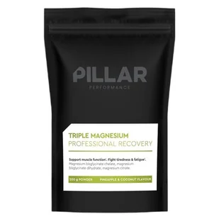 Magnez PILLAR Performance Triple Ananasowo-kokosowy (200 g) - Witaminy i minerały dla sportowców - miniaturka - grafika 1