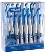 Artykuły biurowe - MILAN Korektor w piórze 7ml Display (24szt) - miniaturka - grafika 1