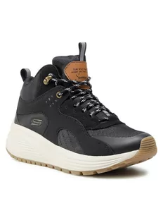 SKECHERS Sneakersy BOBS SPORT Mt. Goddess 117053/BLK Czarny - Sneakersy damskie - miniaturka - grafika 1