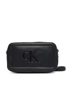 Calvin Klein Torebka Bold Ck Camera Bag LV04F3220G Czarny - Torebki damskie - miniaturka - grafika 1