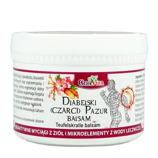 Gorvita Diabelski Czarci Pazur Balsam 200 ml - Stawy, mięśnie, kości - miniaturka - grafika 1