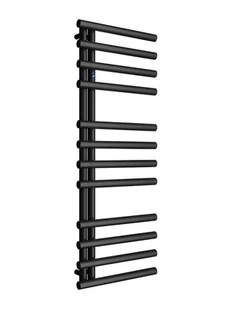INSTAL PROJEKT Grzejnik METRICO 134x50 cm Czarny Mat D 327W Roz 5cm 10 Bar - Grzejniki łazienkowe - miniaturka - grafika 1