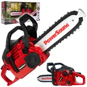 Zabawy w naśladowanie dorosłych - Piła Motorowa Łańcuchowa Duża Dla Dzieci Dźwięk Ruszający Się Łańcuch - miniaturka - grafika 1