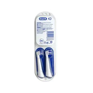 ORAL-B iO Radiant White końcówki do szczoteczki elektrycznej ORAL-B iO białe 2 sztuki - Końcówki do szczoteczek elektrycznych - miniaturka - grafika 2