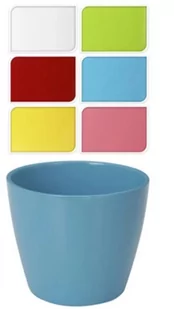 Donica do kwiatów osłonka 15 cm mix kolorów - Donice - miniaturka - grafika 1