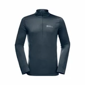 Koszulki sportowe męskie - Męska koszulka termoaktywna z długim rękawem Jack Wolfskin SKY THERMAL HZ M midnight sky - XXL - miniaturka - grafika 1