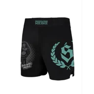 Spodnie sportowe męskie - Środowisko Miejskie Spodenki MMA Fist Black - miniaturka - grafika 1