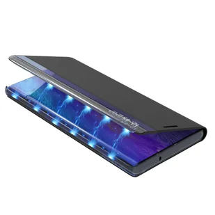 Sleep Case pokrowiec etui z klapką typu Smart Cover Samsung Galaxy A22 4G niebieski - Etui i futerały do telefonów - miniaturka - grafika 8