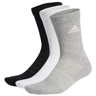 Skarpetki sportowe męskie - Skarpety Męskie Treningowe adidas Cushioned Crew 3 Pary - grafika 1