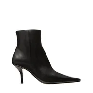 Kozaki damskie - stivali donna michael kors - selina heeled bootie - nero - miniaturka - grafika 1