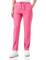 Spodnie damskie - BOSS Spodnie damskie C_Tapata-D, Średni różowy 660, 70 - miniaturka - grafika 1