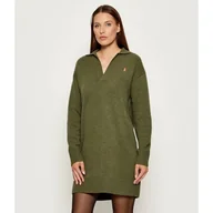 Sukienki - POLO RALPH LAUREN Wełniana sukienka - miniaturka - grafika 1