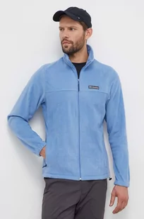 Columbia bluza sportowa Steens Mountain 2.0 kolor niebieski wzorzysta - Bluzy męskie - miniaturka - grafika 1