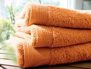 Ręczniki - Blanc Des Vosges Ręcznik UNI Pomarańczowy - miniaturka - grafika 1