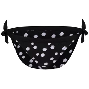 Dolna część stroju kąpielowego Regatta Flavia Bikini Str Rozmiar: XL / Kolor: czarny/biały - Stroje kąpielowe - miniaturka - grafika 1