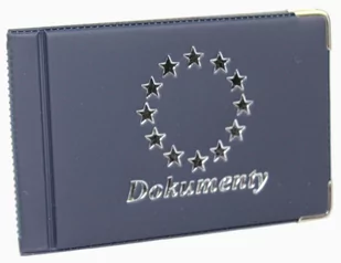 Eleganckie Etui Na Karty Dokumenty Dowód Osobisty Polska Galanteria (PL) Małe Poziome "Dokumenty" WZÓR I - Etui na dokumenty i karty - miniaturka - grafika 1