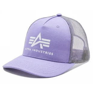 Czapka Alpha Industries Basic Trucker Cap 186902 664 - Pale Violet - Odzież taktyczna i umundurowanie - miniaturka - grafika 1