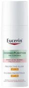 Balsamy i kremy do opalania - Eucerin Eucerin DermoPurifyer Protective Fluid SPF30 - fluid ochronny 50 ml 50 ml - miniaturka - grafika 1