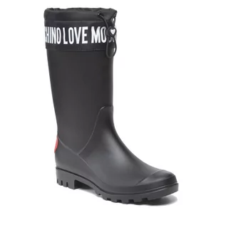 Kalosze damskie - Kalosze LOVE MOSCHINO - JA24213G1DIR500A Nero - grafika 1