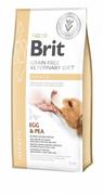 Sucha karma dla psów - Brit VET Brit Veterinary Diet Hepatic Egg&Pea Sucha Karma dla psa op 2kg - miniaturka - grafika 1