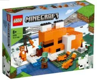 LEGO Minecraft Siedlisko lisów 21178 - Klocki - miniaturka - grafika 1